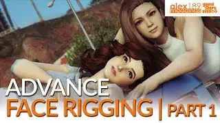Zmodeler 3 - Advanced Face Rigging Tutorial (GTA V Ped) | Part 1