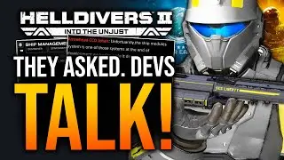 Helldivers 2 Devs on Ship Upgrade, Cryo Weapons & Level Cap!