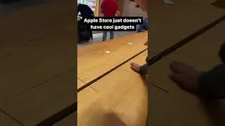 smart desk at Apple Store 5th Avenue #apple #applestore #homeimprovement #smartgadgets #workfromhome