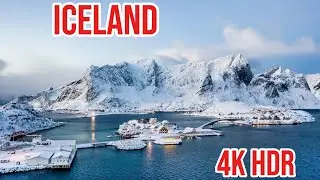 ICELAND IN 8k HDR |WONDERFUL SCENERY| | PEACEFUL MUSIC| |CALMING NATURE|