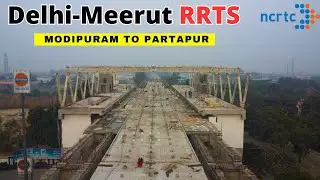दिल्ली-मेरठ RRTS : Meerut Side Update After 6 Months | Insane Progress 🔥 #detoxtraveller