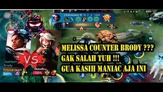 Brody No Counter... Melissa counter Brody ??? Mikir 2 kali deh kalo gua yang pake brody nya !!
