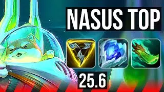 NASUS vs VLADIMIR (TOP) | 9k comeback, Legendary, 36k DMG | EUNE Master | 25.6