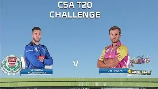 Rocks Vs Western Province Live Match today | CSA T20 Challenge League 2022 Live #csalive