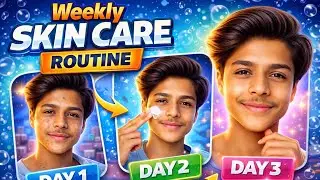 Weekly Best Skin Care Routine ✅ || Tanning, acne, dark spots all gone in 7 days 😱🔥? Skin Problems&hellip;..