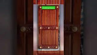 Chettinad doors are renowned for their exquisite craftsmanship. #saleemdoors