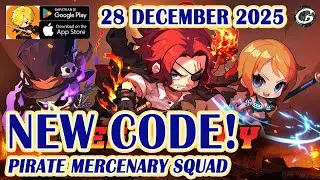 🎁 NEW CODE Pirate Mercenary Squad Giftcode & Redeem Code 28 December 2025 - Mobile Game&nbsp;(Android)