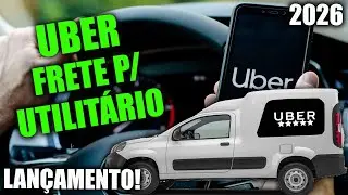UBER FRETE COM FIORINO VAN E VUC - NOVA MODALIDADE DE ENTREGAS DA UBER - PRÉ REQUISITOS E CADASTRO