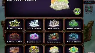 My Singing Monsters Mirror Islands on sale but Composer Island not