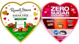SUGAR FREE Chocolate Russell Stover, York, Hershey's, Reese's / Gift for Valentine's Day / WALMART