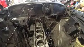 I find a Mercedes like mine and the mk2 Jaguar is having its engine fixed