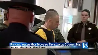 Richard Allen May Move to Tippecanoe County Jail