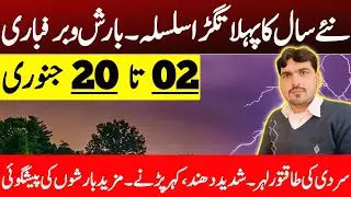Weather Forecast Till 20 January | Next Rain | Rain & Snowfall Alert | Weather Forecast Pakistan