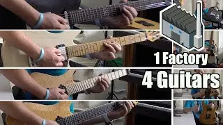 Strandberg vs Sterling vs Schecter vs Chapman: 4 Guitars 1 Factory: