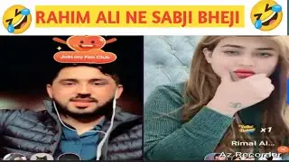 Tik Tok match public entertainment public hosting Rahim Ali Mr Patlu sabji bechi 🤣🤣#public #video 