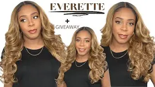 Идеальный синтетический HD парик на сетке Outre Perfect Hairline - EVERETTE (13x6 фронтальная часть с сеткой) + ПОДАРОК ​​--/WIGTYPES.COM