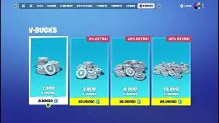 Fortnite's V-Bucks Prices Have Increased 😢