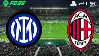 نهائي كأس السوبر الإيطالي إنتر ميلان ضد ميلان فيفا 25 | EA SPORTS FC 25 | بلايستيشن 5