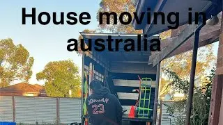 House moving in australia/// Shifting house