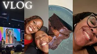 VLOG: indoor picnic with bestie, car got towed, church, yapping & a lot of gratitude 🫶🏽