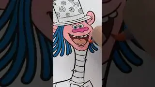 Coloring Trolls Cooper Band Together #coloring #trolls #troll #cooper