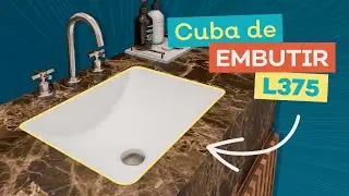 L375 Deca built-in sink: Clean design and incredible durability!
