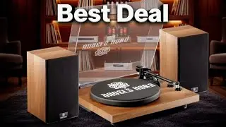 Angels Horn H00501 &ndash; All-in-One-Plattenspieler erkl&auml;rt | Vinyl-Komplettsystem f&uuml;r Einsteiger