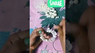 how to making beautiful cauri shell earring 🤯😘 #thecraftbox #youtubeshorts #diy #easy ...