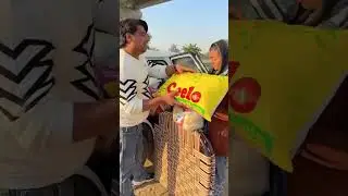 Behan ki madad kari diya rashan 