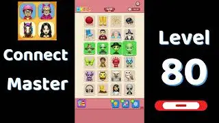 Connect Master Level 80 Walkthrough 🧩 | Match Puzzle | Puzzle Solutions & Tips | Go Answer