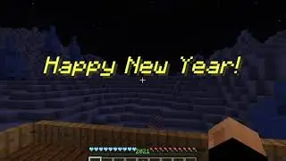 Minecraft New Years Eve Fireworks Show