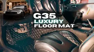 Manicci DIAMOND Floor Mats for the G35 ( Install + Review )