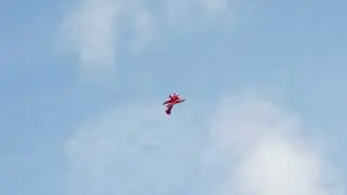 Dave Patrick has almost 600 flights on this FMS 1400mm Pitts V2!