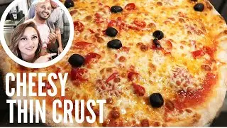 CHEESY SUPER THIN CRUST PIZZA  |  ICCO London