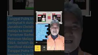 Jojo gagal maju ke Final, Turnamen Badminton Petronas Malaysia Open 2026