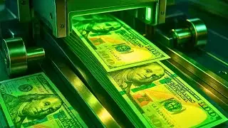 L'usine de l'argent 💸: Comment sont fabriqu&eacute;s les billets de 100 dollars ?