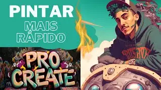 Dica de Como pintar no Procreate mais R&aacute;pido Tutorial