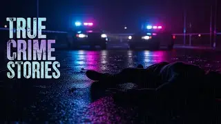 Disturbing True Crime Stories For Sleep With Rain Sound | Black Screen...