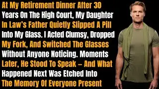 At My Retirement Dinner After 30 Years On The High Court, My Daughter-In-Law&rsquo;s Father Quietly&hellip;
