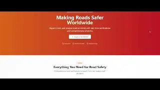Safe-Path: A Crowd Sourced Smart Accident Reporting & Prediction System  (Full Walkthrough)