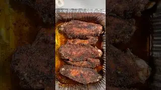 TENDER Baked Turkey Wings! #shorts