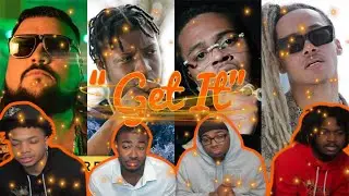 AMERICANS REACT| Charlie Sloth x Gunna x Abra Cadabra x Kelvyn Colt - Get It[Music Video] |GRM Daily