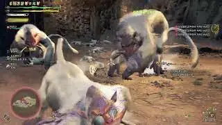 Monster Hunter Wilds: Longsword vs 3 Tempered Blangonga (No TA)