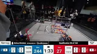 14259 Turbo V8 Driver POV Qualification 50 Ochoa Division - FIRST World Championship