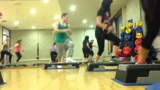 Keith Coleman Step Aerobics Dublin March 2015