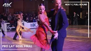 Professional Latin SF | Crystal Ball | Cha Cha Cha - Samba - Rumba - Paso Doble - Jive | Heat 1