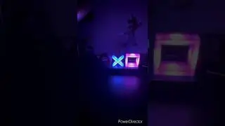 PlayStation icon lights bounces to music! (Music: Star Lord) #playstation #starlord