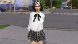 Ocean Beaufort's Game Test - Sims 4 Custom Character