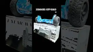Hoverboard 8.5 Hummer Blue Camouflage
