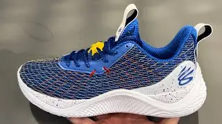 Under Armour Curry Flow 10 Dub Nation Blue Basketball Shoes